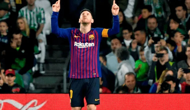 Exhibición de Lionel Messi provocó la ovación de los hinchas del Real Betis [VIDEO]