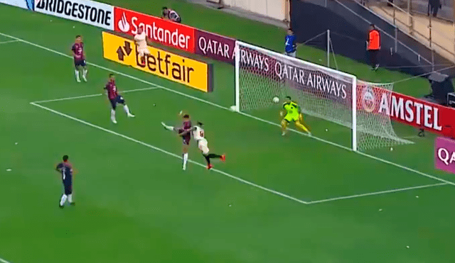 El gol de Universitario contra Cerro Porteño en el partido de ida de la segunda fase de Copa Libertadores fue elegido como el mejor de la jornada.