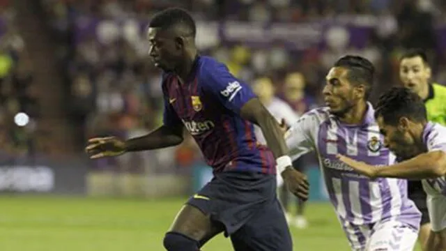 Barcelona venció a domicilio 1-0 al Real Valladolid por la Liga Santander [RESUMEN]