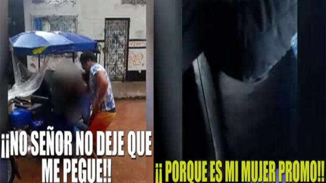 Pucallpa: hombre golpea brutalmente a su pareja por no darle clave de su Facebook [VIDEO]
