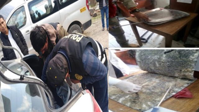 En carretera incautan dos maletas con más de 9 kilos de droga camuflada [VIDEO]