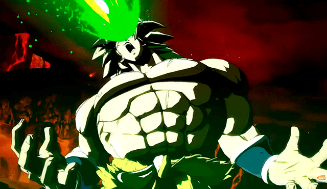 Dragon Ball FighterZ Broly muestra su destructor poder en nuevo tráiler.