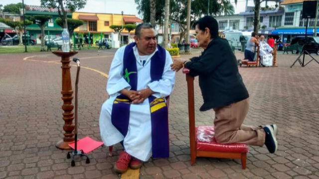 Confesión en la calle