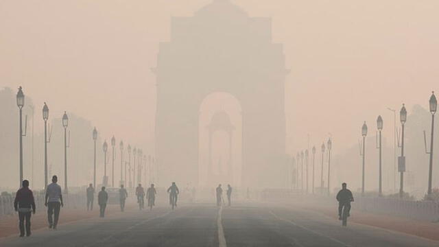 La contaminación más severa está afectando partes de la India, especialmente al norte del país, incluidas las megaciudades de Delhi. Foto: Bloomberg.