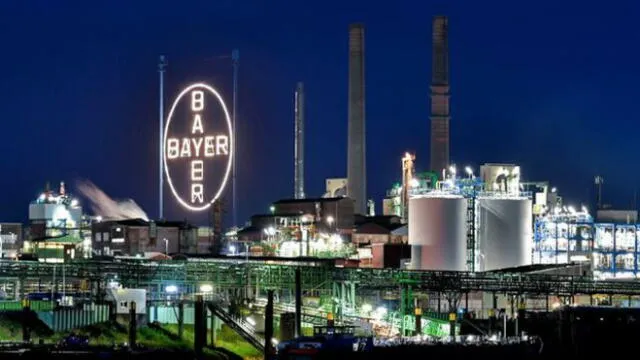 Bayer pierde US$ 8 mil millones en la bolsa por producto cancerígeno
