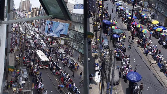 Ambulantes invaden calles de La Victoria [VIDEO]