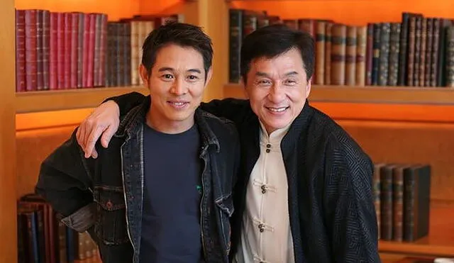 Jet Li y Jackie Chan son dos de los más grandes héroes de películas de artes marciales.