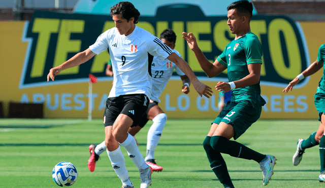 Perú vs. Bolivia se miden en la Videna. Foto: FPF