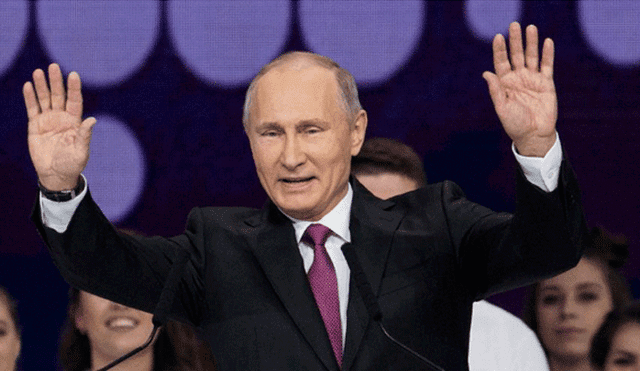 Vladimir Putin va por la reelección presidencial en el 2018