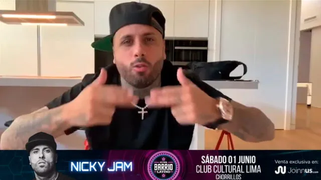 Nicky Jam decepciona a sus fans peruanos con su último mensaje