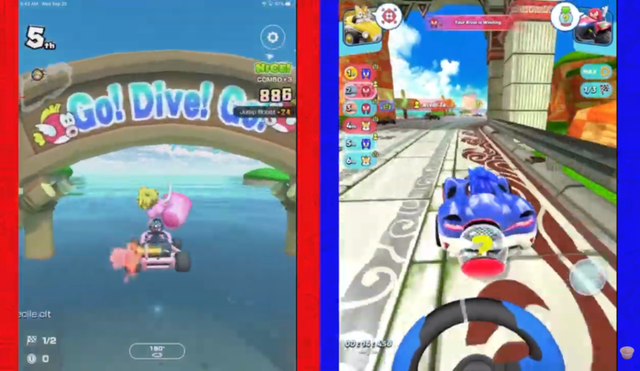 Mario Kart Tour vs Sonic Racing ¿Cuál es mejor?