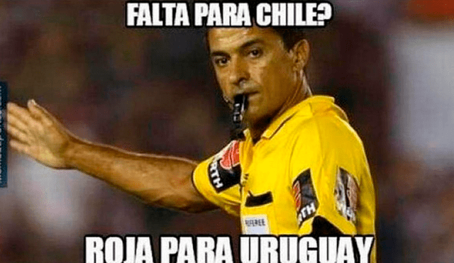 Uruguay derrotó a Chile 1-0 y los hilarantes memes no se hicieron esperar.