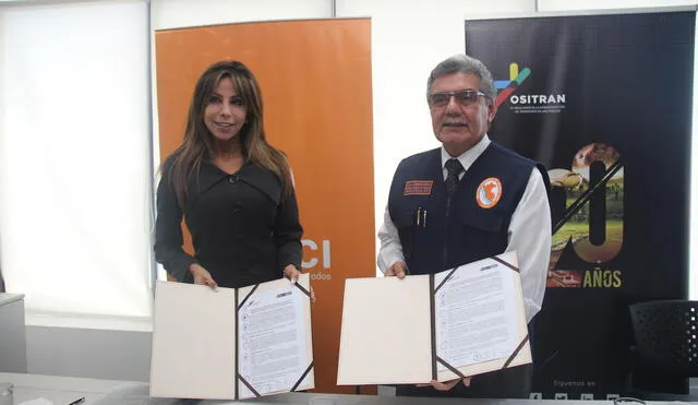 INDECI y OSITRÁN  firman convenio de cooperación interinstitucional
