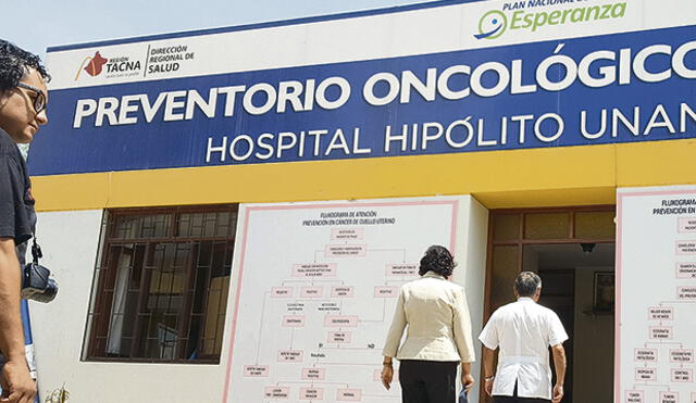Detectan 66 casos de cáncer en Preventorio de hospital Unanue