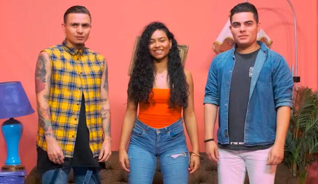 Farik Grippa, Ximena Peralta y Álvaro Rod protagonizan el videoclip de “Somos dos” versión salsa. Crédito: Instagram