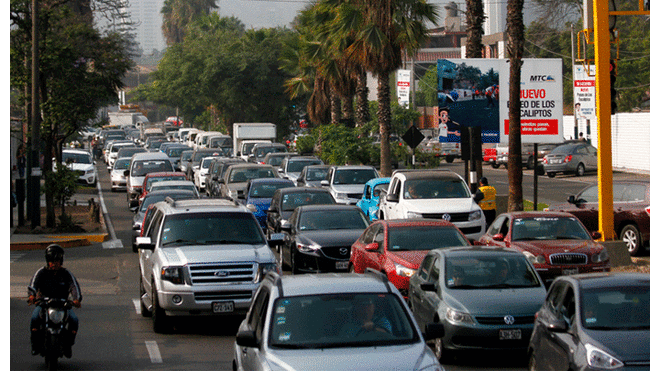 Pico y Placa: sistema de restricción vehicular entra en vigencia en Lima. Foto: Archivo GLR