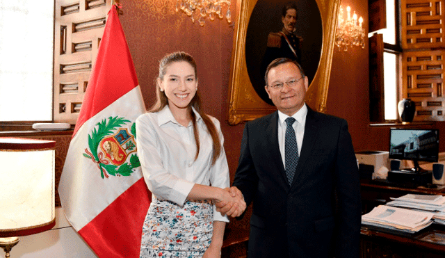 Canciller Popolizio se reunió con esposa de Juan Guaidó