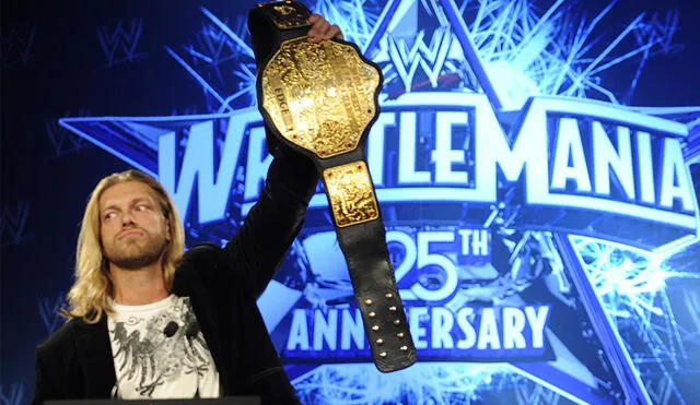 Edge regresaría a la WWE en Royal Rumble 2020. Foto: AFP