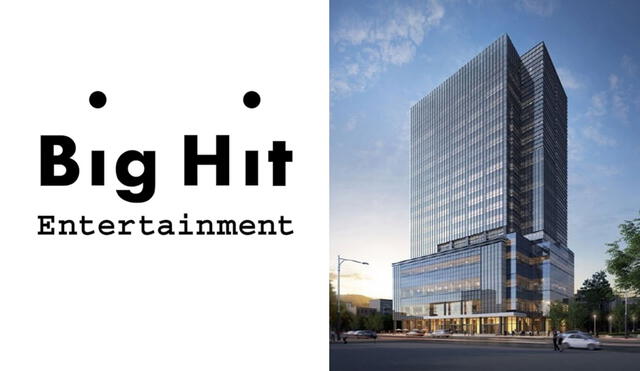 Nuevo edificio de Big Hit Entertainment se ubica en el centro financiero de Seúl. Foto: render Big Hit