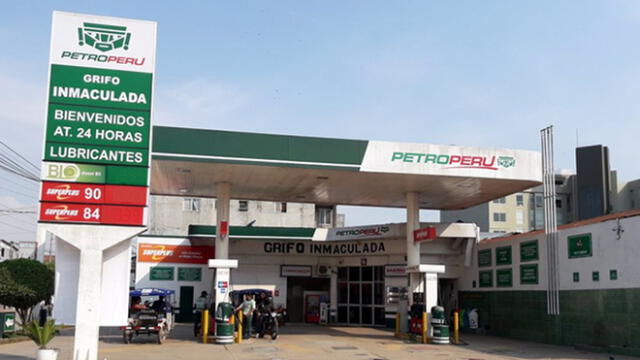 Petroperú bajó precios de combustibles hasta 1,8% por galón