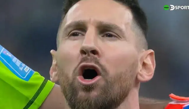 Messi juega su segunda final mundialista en su carrera. Foto: captura DSports