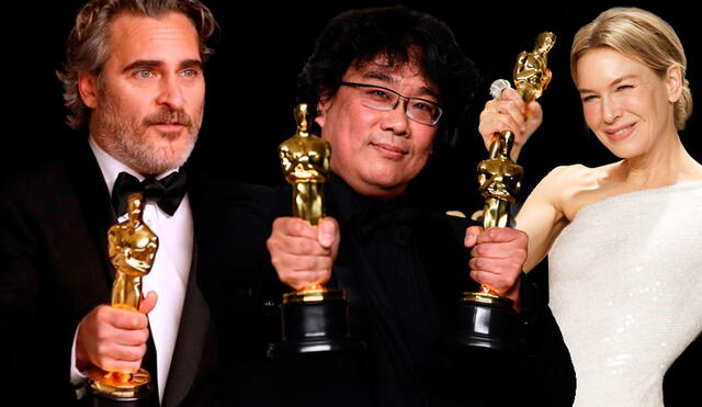 La lista completa de los ganadores de los Premios Oscar 2020. Créditos: Composición