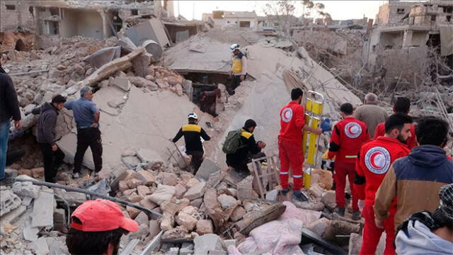 Ataque aéreo de Rusia mató a 10 civiles en Siria, entre ellos 5 niños