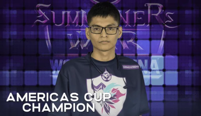 Gamer peruano es el campeón de la Copa América y clasifica al mundial de Summoners War