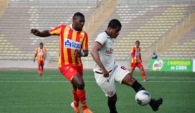 Universitario y Atlético Grau vienen empatando a cero en el estadio San Marcos. Foto: Liga 1 Movistar