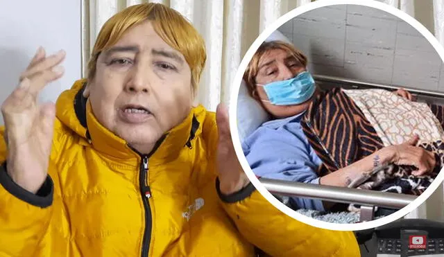 Tongo denunció que sufrió negligencia médica en el Centro Nacional de Salud Renal. Foto: composición LR/Tongo YouTube/el Popular