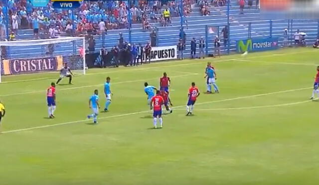 En YouTube el curioso error de Gol Perú durante el 'en vivo' del Cristal-Unión Comercio