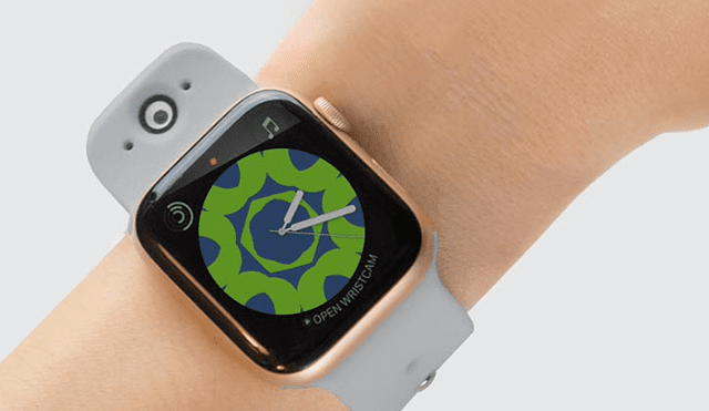 Diseño de la nueva correa para el Apple Watch. Foto: Wristcam