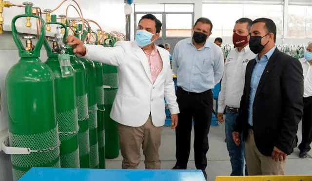 En la gestión del exgerente regional de Salud Alipio Rivas se inauguró la planta de oxígeno en el centro de salud de Cerropón. Foto: La República