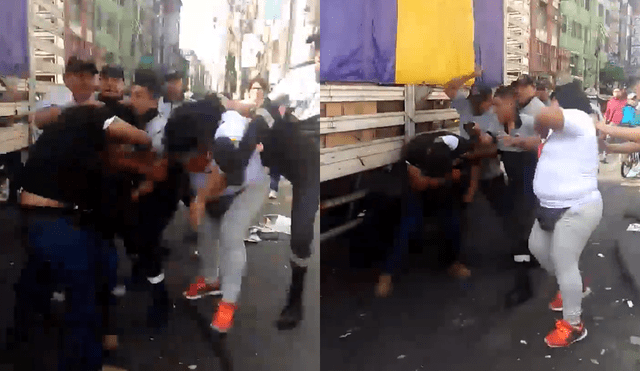Facebook: Graban a serenos golpeando brutalmente a un vendedor ambulante [VIDEO]
