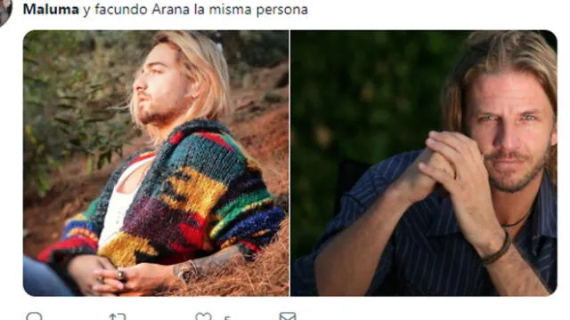 Maluma es blanco de crueles memes por look que lució en los Latin AMAs 2018