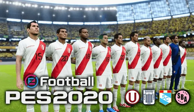PES 2020 tiene a la Selección Peruana de Fútbol completamente licenciada.