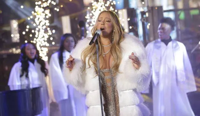Mariah Carey se reivindica en el Times Square