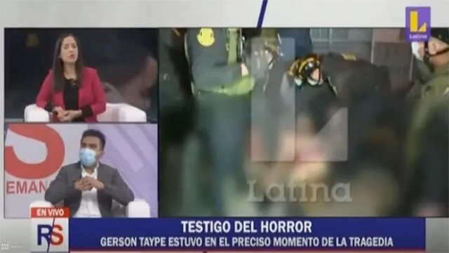 Reportero contó detalles de la intervención en discoteca Thomas de Los Olivos. (Captura: Latina)