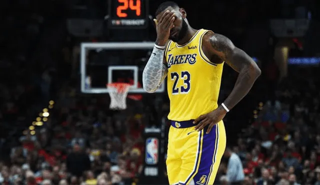 NBA: Los Angeles Lakers fueron derrotados por los Houston Rockets con bronca incluida [VIDEO]