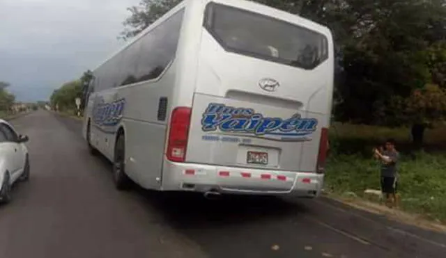 Piura: bus de Hermanos Yaipén sufre accidente