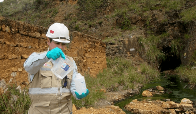 Instan a Activos Mineros tratar efluentes contaminantes en Hualgayoc