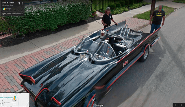 Google Maps: joven encuentra el ‘Batimóvil’ en las calles de EEUU y emociona a fans de Batman [FOTOS] 