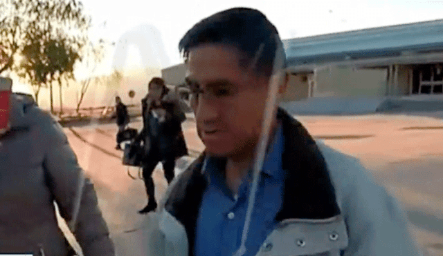Primeras imágenes de César Hinostroza tras salir en libertad provisional [VIDEO]