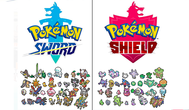 Diferencias entre Pokémon Espada y Pokémon Escudo
