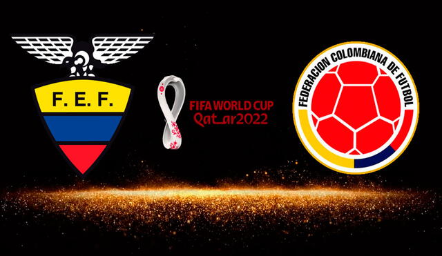 Ecuador y Colombia juegan este martes en Quito por la fecha 4 de las Eliminatorias Qatar 2022. Foto: Composición de La República