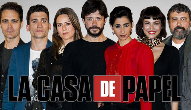 Los actores de la Casa de Papel son poco conocidos fuera de España.