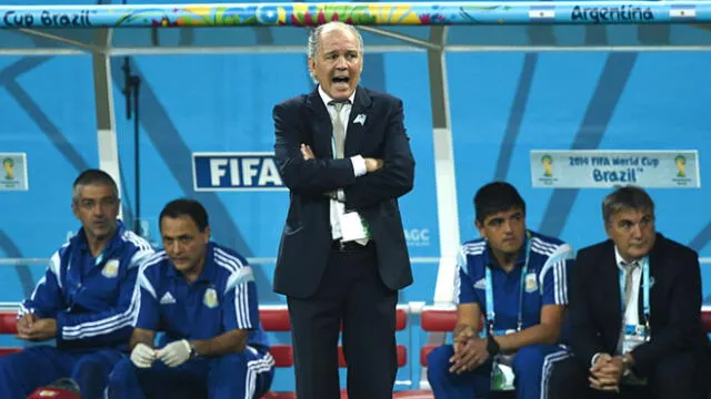 El 'Pachorra' Sabella fue entrenador de Argentina durante el Mundial de Brasil 2014. Foto: AFP