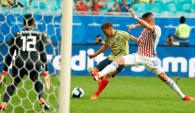 Colombia venció a Paraguay por 1-0 y revive a Perú en la Copa América