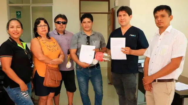 Regidores de comuna de Bagua hacen donación a hospital de provincia.
