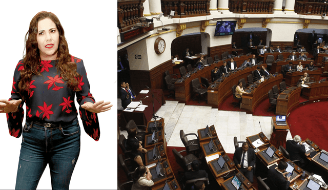 Andrea Llosa explota contra congresistas con duros calificativos